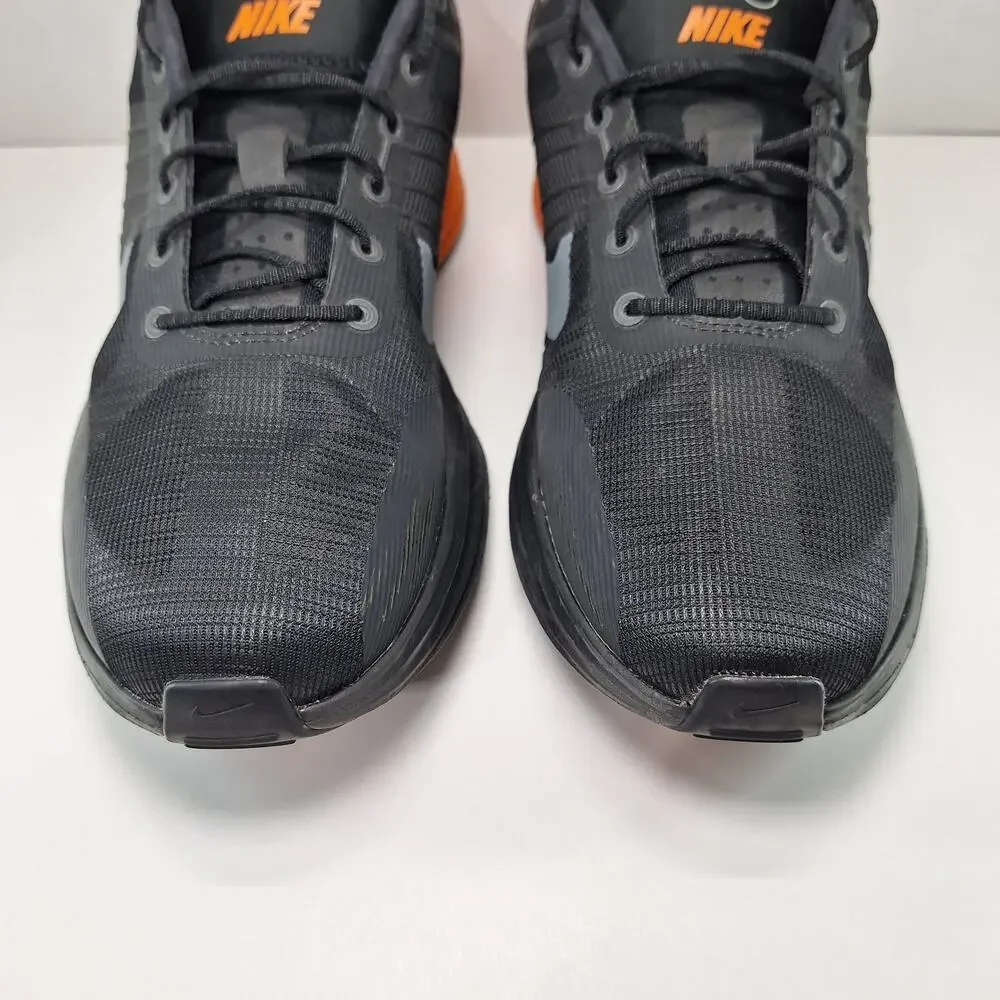Nike Lunar Roam Mens 12 Black Safety Orange HJ8999-001 Running Shoes Sneakers